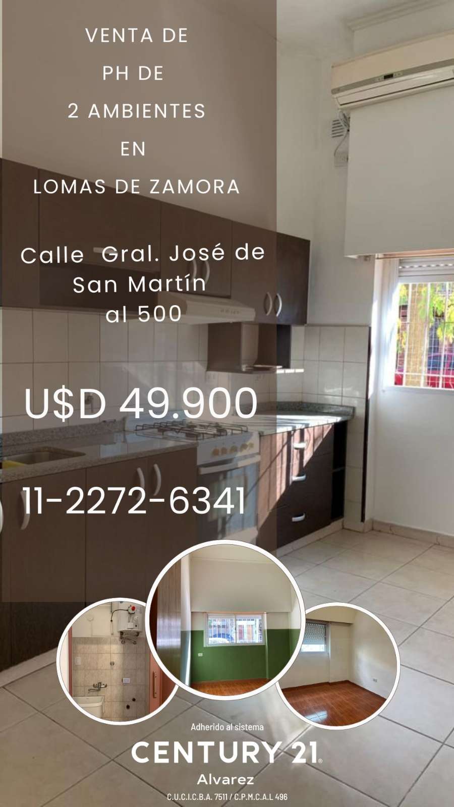 Calle  Gral. José de San Martín  500, Lomas de Zamora