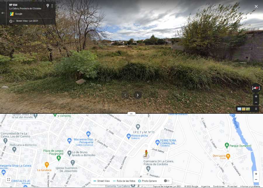 avenida san martin 1200, La Calera