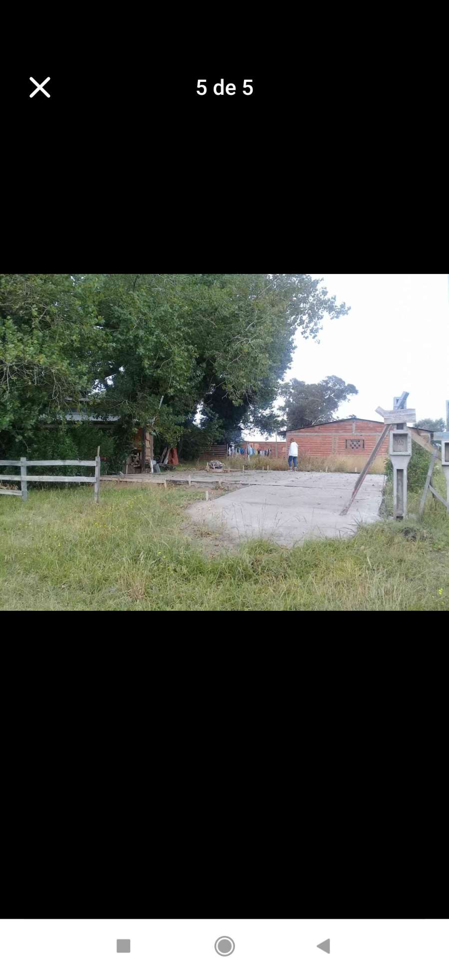 Vendo terreno con base, planos , y escriturado - Imagen 1