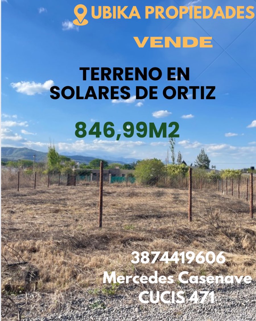 Terreno Urbanización Solares de Ortiz - Imagen 2