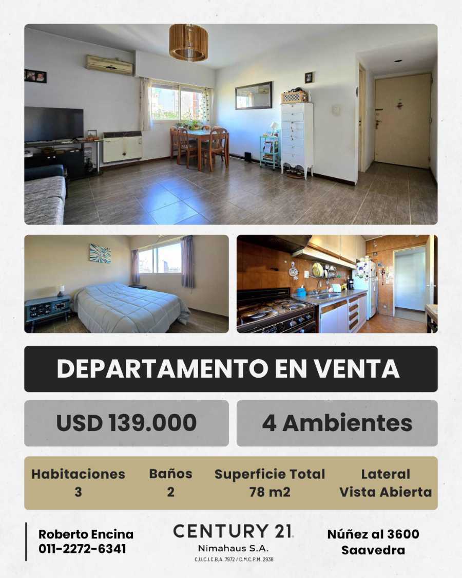 Nuñez 3600, Saavedra