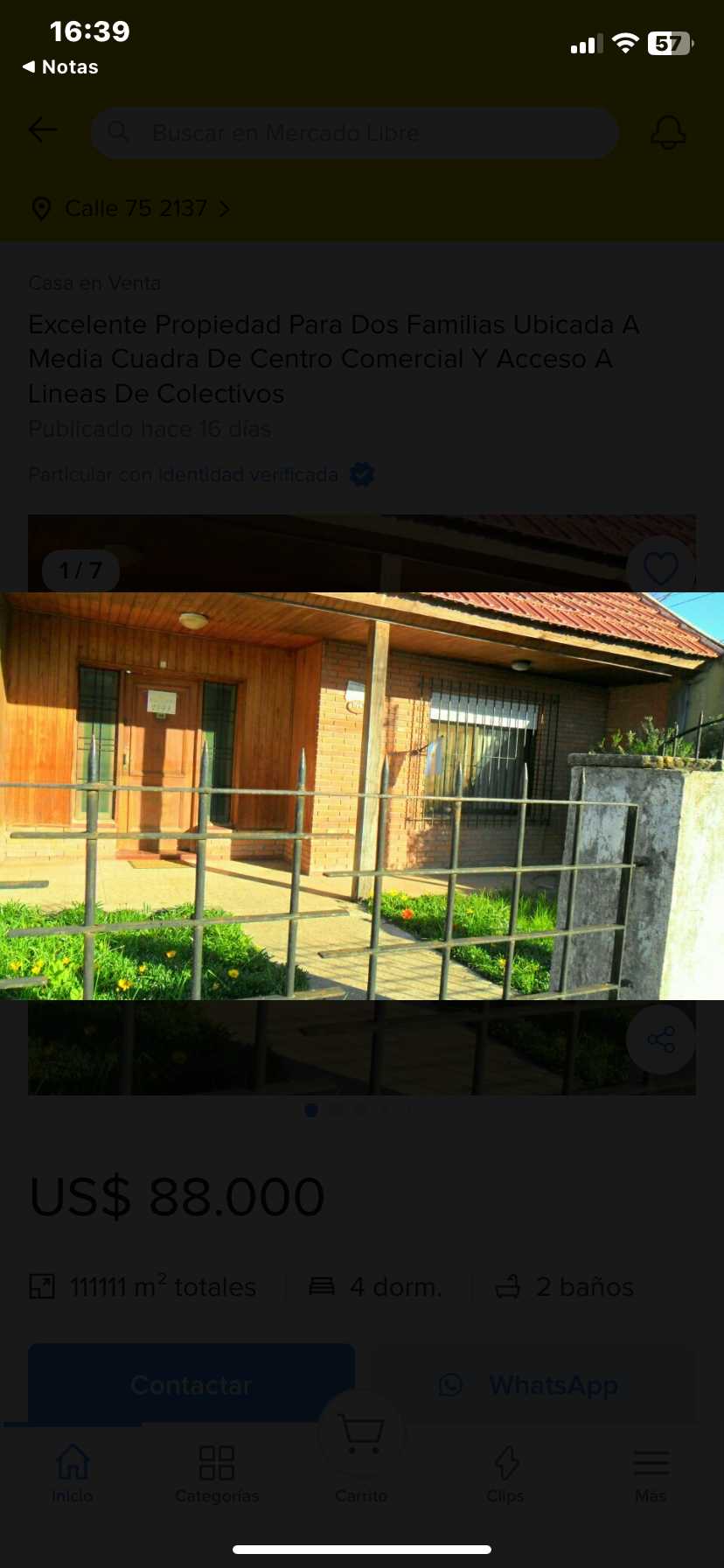 En Adrogue, Casa en Venta · dueño directo · 4 o más dorm · 6 ambientes · 3 cocheras - Imagen 4