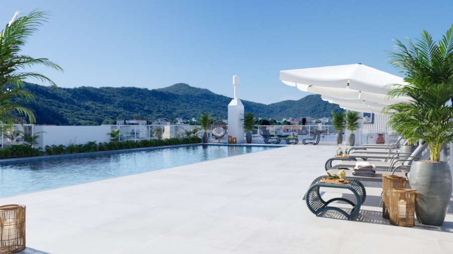 Departamento En Venta En Ingleses Norte, Florianpolis, Con 2 Dormitorios Y Balcn - Departamento en Venta en Brasil con 2 dorm., 3 amb. y 76 m2 cubiertos - imagen 2
