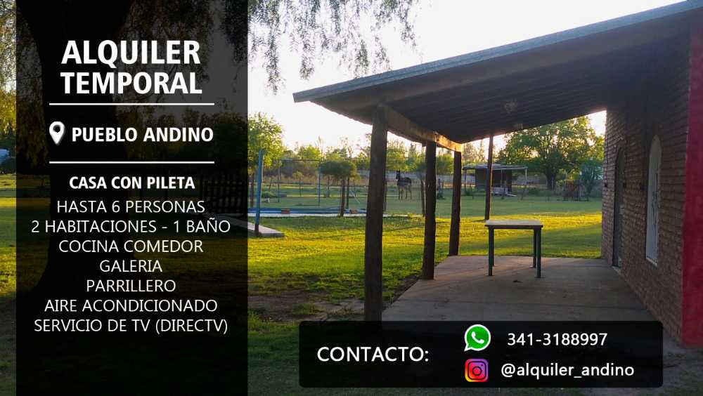 Tu próxima Casa en Temporario en Salto Grande · dueño directo · 2 dorm · cochera · 650 m² de lote - Imagen 1
