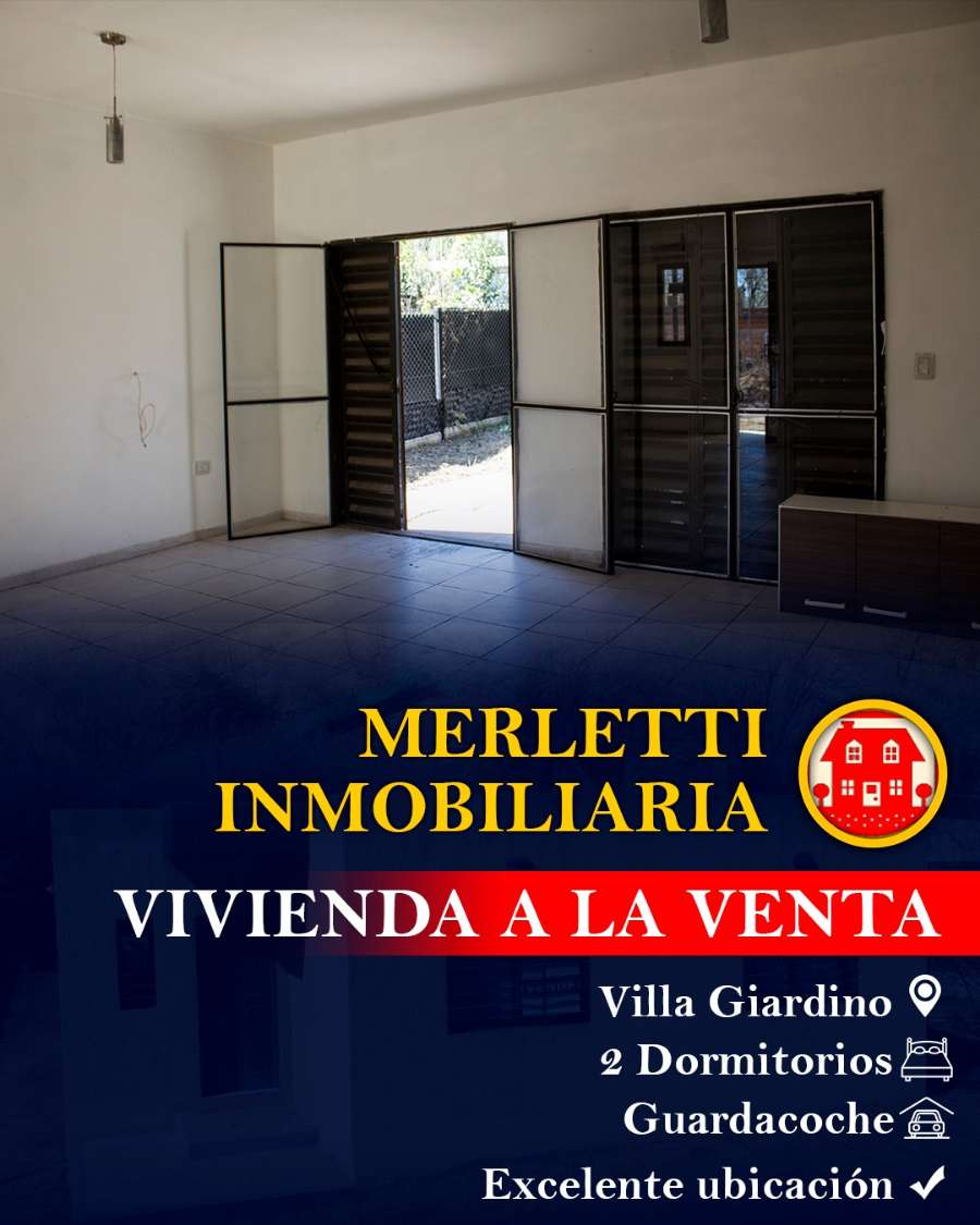 Villa Giardino, Casa De Dos Dormitorios En Venta. - Casa en Venta en Villa Giardino con 2 dorm., 4 amb., 80 m2 cubiertos y 360 m2 totales - imagen 7