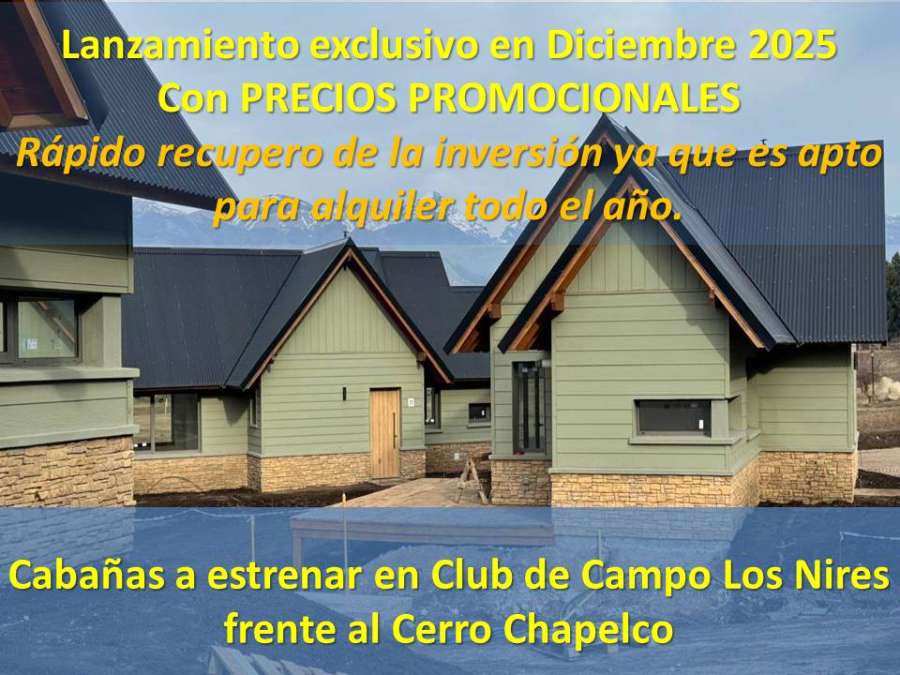 Casa en Venta en San Martín de los Andes con · dueño directo · 2 dorm · 3 ambientes · cochera - Imagen 1