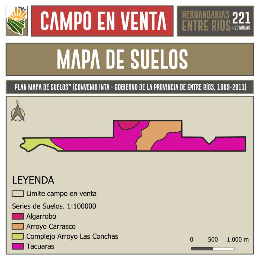 Campo Agrcola En Venta En Villa Hernandarias, Entre Ros, 221 Ha - Campo en Venta en Villa Hernandarias con Agrícola y 221 ha - imagen 8