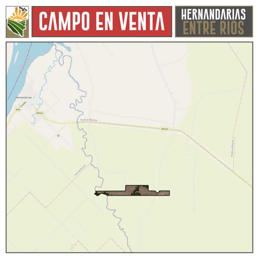 Campo Agrcola En Venta En Villa Hernandarias, Entre Ros, 221 Ha - Campo en Venta en Villa Hernandarias con Agrícola y 221 ha - imagen 7