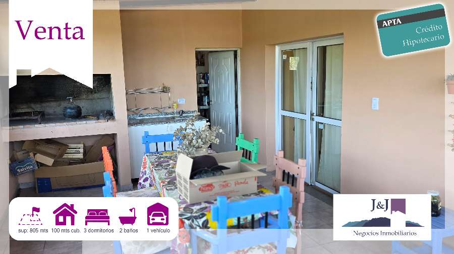 Casa En Venta En Barrio Praderas, Juana Koslay, 3 Dormitorios Y 2 Baos - Casa en Venta en Juana Koslay con 3 dorm., 6 amb., 100 m2 cubiertos y 805 m2 totales - imagen 5