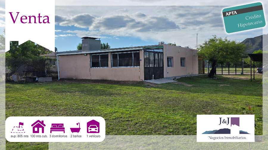 Casa En Venta En Barrio Praderas, Juana Koslay, 3 Dormitorios Y 2 Baos - Casa en Venta en Juana Koslay con 3 dorm., 6 amb., 100 m2 cubiertos y 805 m2 totales - imagen 4
