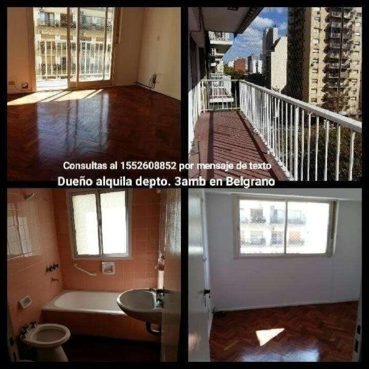 Comprar Departamento en Belgrano · dueño directo · 2 dorm · 3 ambientes · 60 m² de lote - Imagen 1