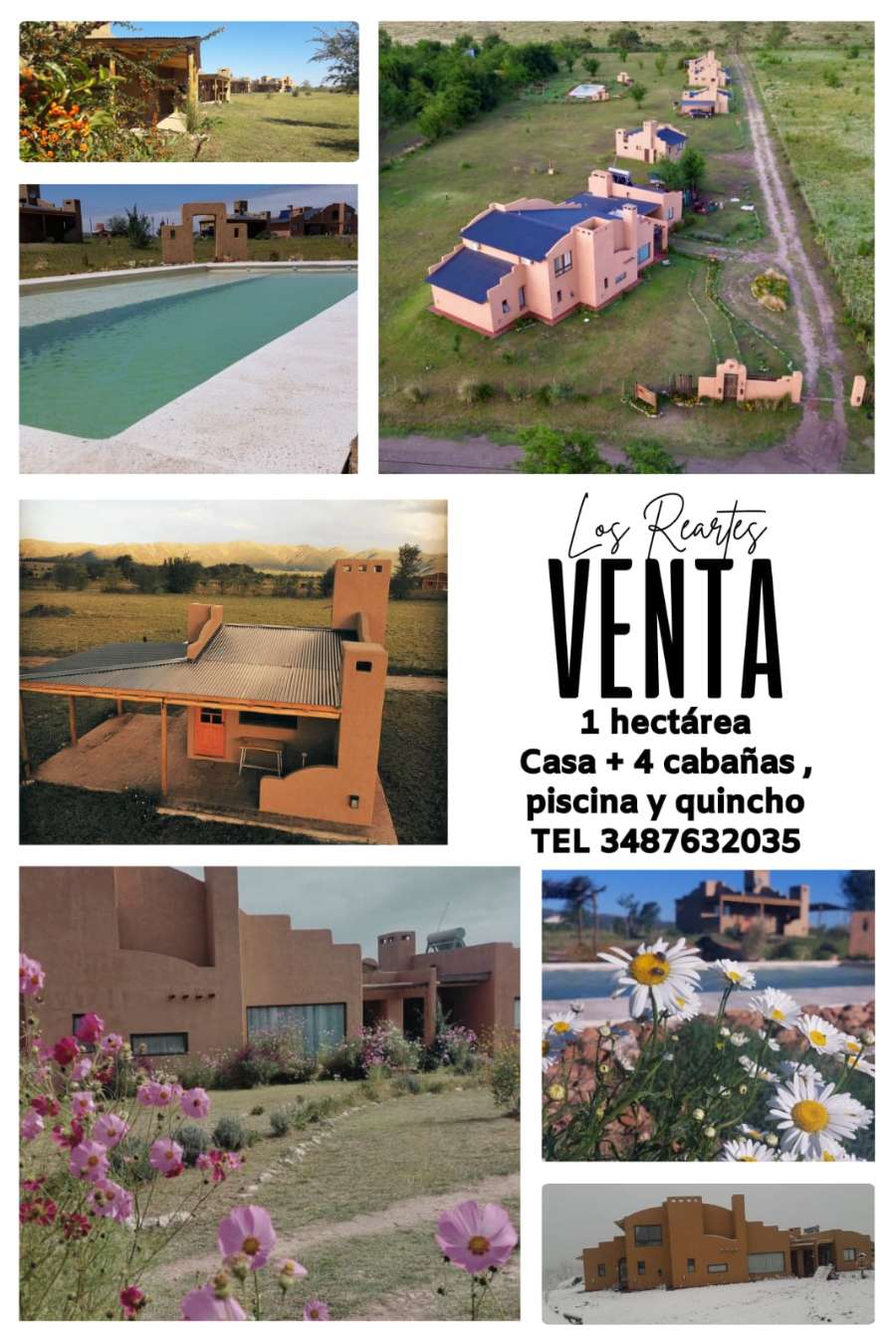 Casa en Los Reartes: en Venta · dueño directo · 4 o más dorm · 5 cocheras · 1 ha - Imagen 2