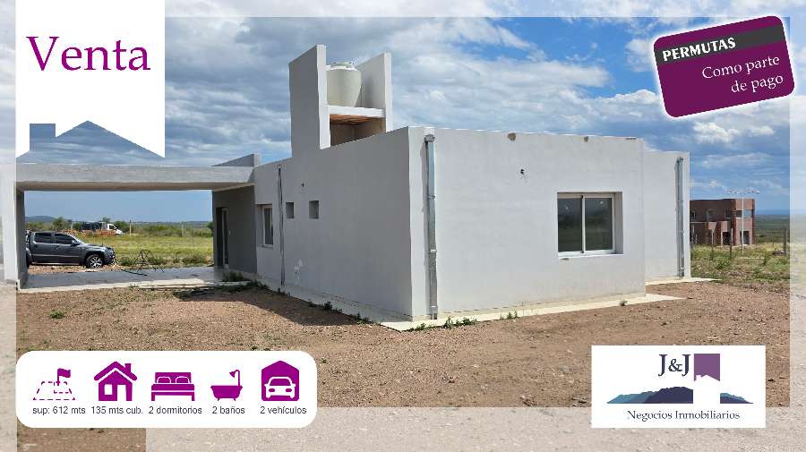 Casa En Venta En Villa Aguadita, San Luis, 2 Dormitorios Y Cochera Doble - Casa en Venta en San Luis con 2 dorm., 6 amb., 125 m2 cubiertos y 612 m2 totales - imagen 4