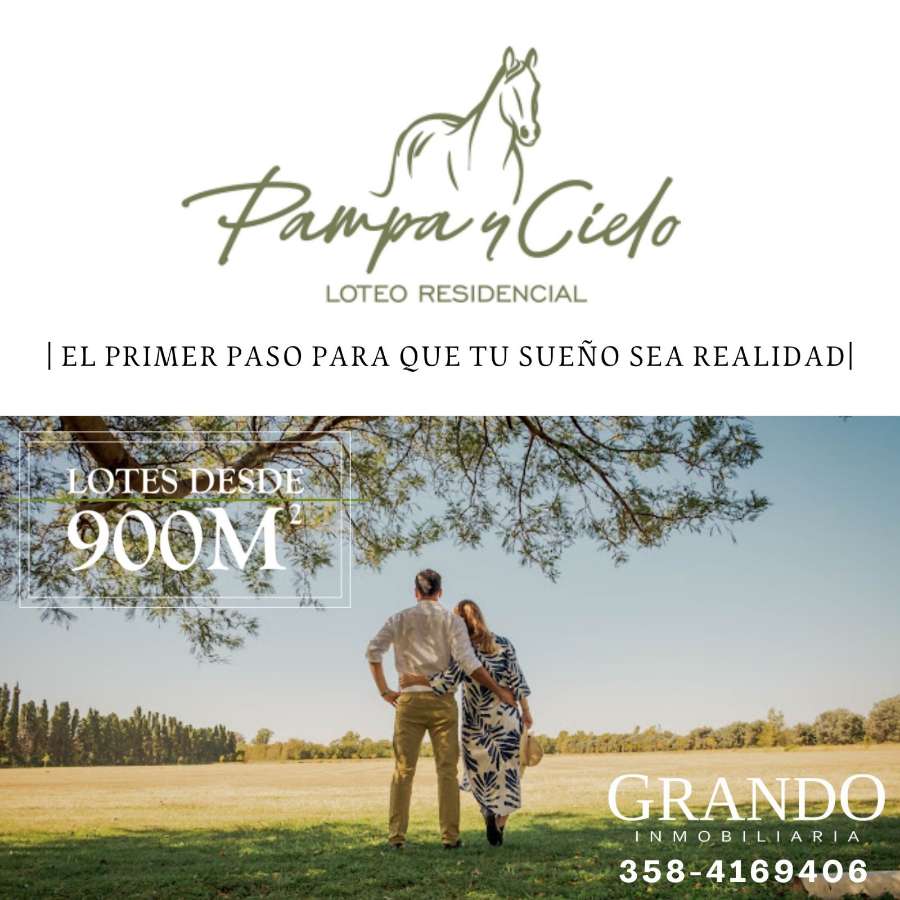Loteo residencial Pampa y Cielo. , Río Cuarto