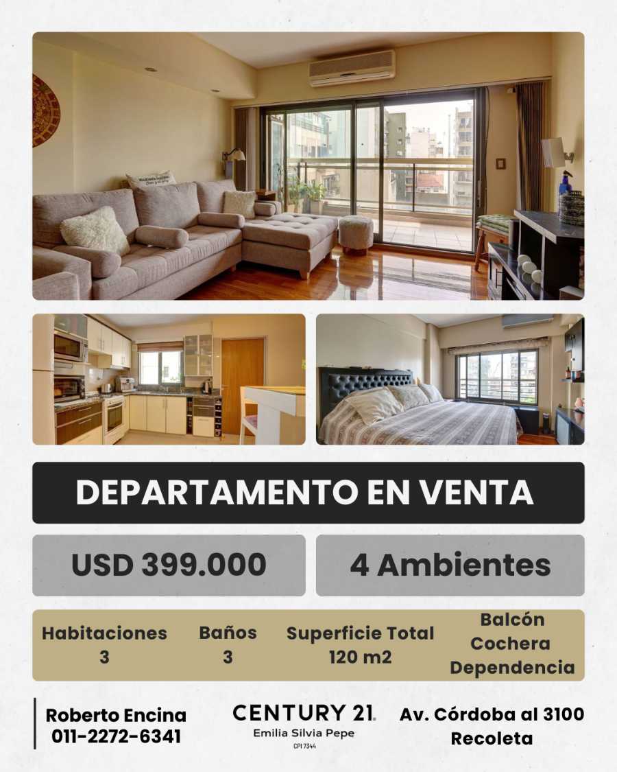 Avenida Cordoba 3100, Recoleta