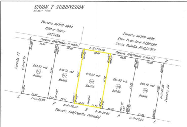 Terreno En Venta En Holmberg, Ro Cuarto, Con Escritura Inmediata - Terreno en Venta en Río Cuarto con 879 m2 de terreno - imagen 6