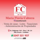 flavia cabrera servicios inmobiliarios