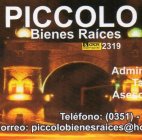 Piccolo Bienes Raices